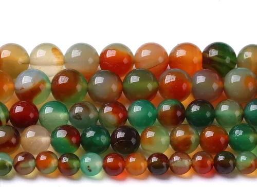 Vista 31 de 38 piezas de cuentas de piedra natural de malaquita azul de 10 mm, cuentas sueltas redondas de gemas para hacer joyas, pulsera, collar de 38 cm
