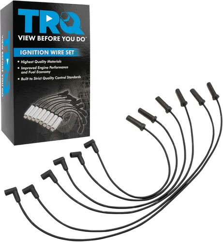 Vista 135 de TRQ Juego de cables de bujía de encendido del motor compatible con Hyundai Tucson Kia Sportage 2.7L Nrew