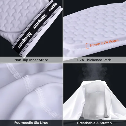 Vista 5 de Manga protectora para el codo de COOLOMG, 2 unidades para niños, para baloncesto, equipo protector para la mano, el brazo y el codo, para adultos