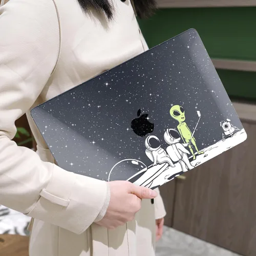 Vista 7 de MEEgoodo Funda para MacBook Air de 15 pulgadas M4/M3/M2 2025 2024 2023, funda compatible con el modelo (A3241/A3114/A2941) para MacBook Air de 15