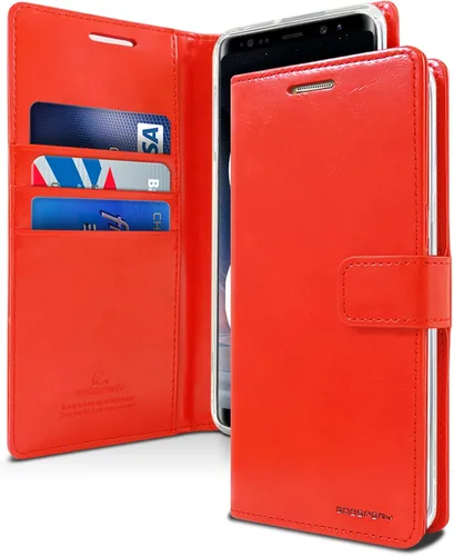 Vista 36 de GOOSPERY Bluemoon - Cartera compatible con iPhone 13 Pro Max, funda de piel sintética de alta calidad, soporte para tarjeta con tapa para teléfono