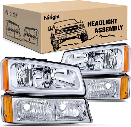 Vista 9 de Nilight Conjunto de luz trasera para Chevy Silverado 1500 1500HD 2500 2500 2500HD 3500 2007 Chevrolet Classic OE estilo pasajero lámpara trasera