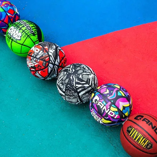 Vista 6 de AND1 Xcelerate Rubber Basketball: Official Regulation Streetball, Made for Indoor/Outdoor