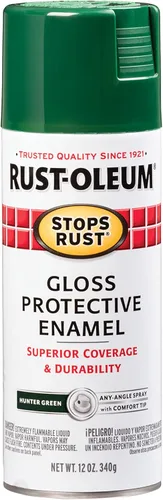 Vista 18 de Rust-Oleum 7776830 - Pintura en aerosol para prevención del óxido, 12 onzas, negro plano