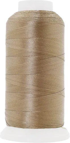 Vista 63 de Mandala Crafts Airforce Blue - Hilo resistente de 1500 yardas Tex 70 hilos de poliéster unido para coser cortinas, jeans, cuero, cabello, tapicería