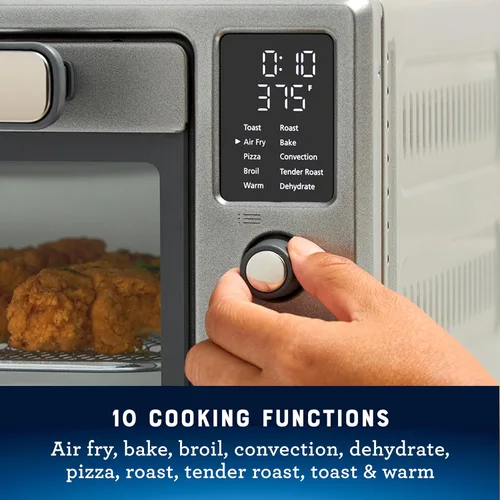 Vista 3 de Oster Freidora de aire de 10 funciones Horno tostador Horno Encimera