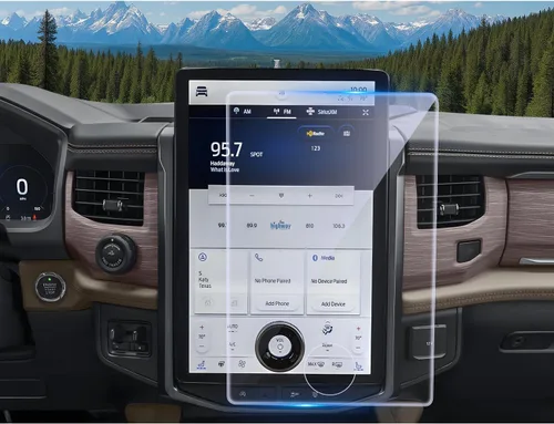 Vista 12 de CDEFG Protector de pantalla de automóvil con control central, protector de pantalla táctil para Dodge RAM 1500/2500/3500 Uconnect 2013-2018, vidrio