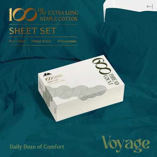 Vista 118 de Mayfair Linen Juego de sábanas de 100% algodón egipcio, tamaño individual (paquete de 2) – Sábanas de lujo blancas de 600 hilos, tamaño individual