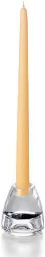 Vista 10 de yummi Velas cónicas naranjas de 12 pulgadas - 12 por paquete Naranja Brillante