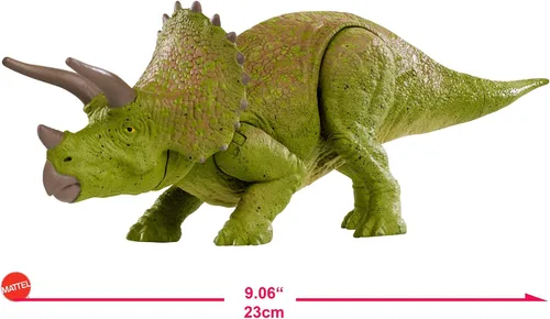 Vista 6 de DAÑO DE BATALLA MUNDIAL JURÁSICA Triceratops