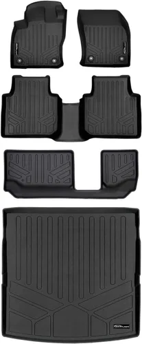 Vista 25 de MAXLINER - Juego de alfombrillas de primera fila, color negro, compatibles con Volkswagen Arteon 2019-2022