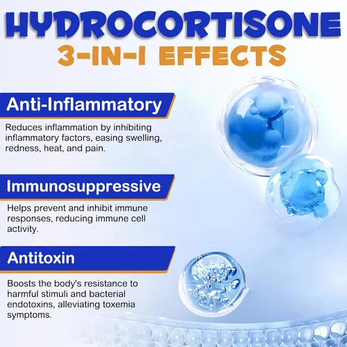 Vista 4 de Spray de hidrocortisona específicamente formulado para perros, gatos, 4.1 fl oz, espray para aliviar la picazón, tratamiento de puntos calientes