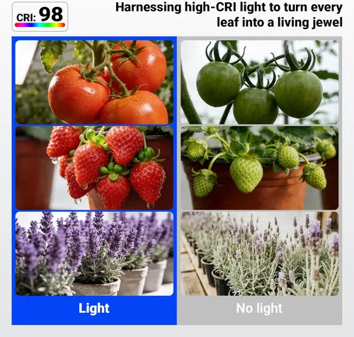 Vista 8 de Barrina Orbgrow OG11A Grow Light Bulbs for Indoor Plants, Integrated Dimming & Timing, 4000K 11W(100 Watt Equiv), E26 Plant Light Bulb, Full