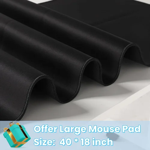 Vista 7 de Escritorio eléctrico curvado de pie de 63 x 24 pulgadas, altura ajustable, ergonómico, escritorio para oficina en casa, computadora, escritorio