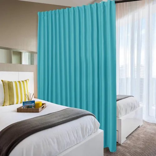 Vista 18 de DWCN Cortinas para puerta corrediza de patio - Cortinas extra anchas para puerta de vidrio, panel de cortina divisora de habitación con privacidad