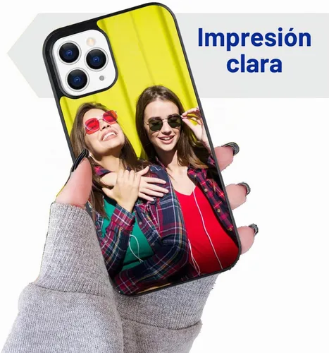 Vista 6 de Fundas Protectoras para Teléfonos Cubierta Funda Personalizada con Foto para iPhone 11/12/13/14/15/16/17/Pro/Max/Plus/Mini/6/7/8 para Samsung 1
