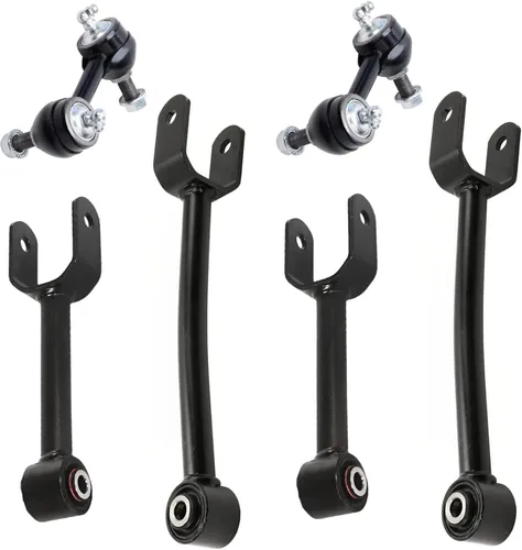 Vista 73 de Detroit Axle - Kit de extremo delantero RWD para Chrysler 300 Dodge Charge Challenger 2011-2019, 2 brazos de control inferiores traseros 2 rótulas