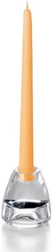 Vista 123 de yummi Velas cónicas naranjas de 12 pulgadas - 12 por paquete Naranja Brillante