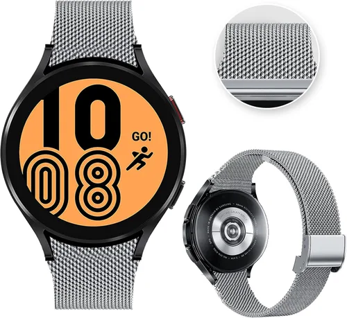 Vista 12 de ORIbox Correas de reloj de 0.787 in compatibles con correas de reloj, Samsung Galaxy Watch 4, Galaxy Watch Active 2, Galaxy Watch 4, Galaxy Watch 3