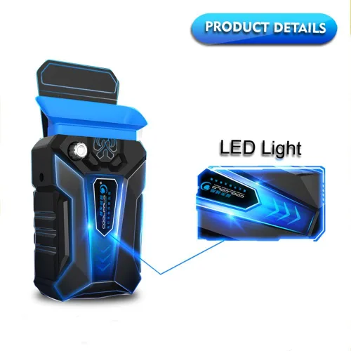 Vista 6 de Laptop Cooler ERYUE Cool Cold Portable Low Noise Silent USB Air Extracting Laptop Notebook Cooler Cooling Fan Radiator with Vacuum Fan Four Sleeves