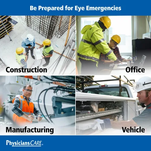 Vista 4 de PhysiciansCare Solución de lavado de ojos, solución tamponada isotónica estéril para enjuagar e irrigar los ojos, botella de 32 onzas
