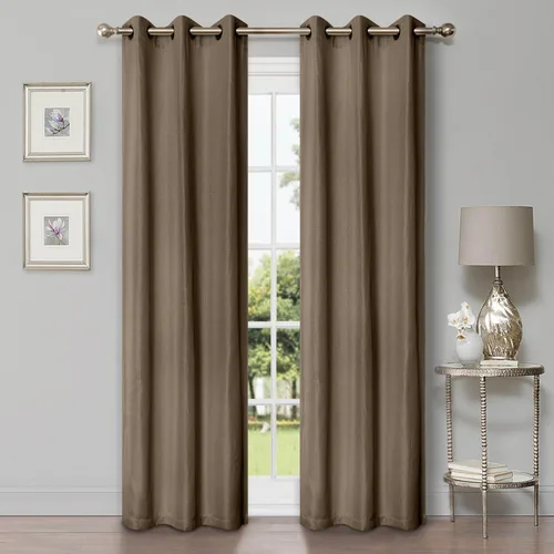 Vista 22 de Superior Linen Semi Blackout Curtains, Room Darkening, Bedroom, Drapes, Kitchen, Living Room Window Accents, Sun Blocking, Grommet Header, Classic