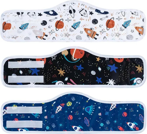 Vista 7 de MICOOYO Pañal para Perro Macho Ligero Envolturas para Perro Pañales Lavables para Perros Bandas para Vientre de Perrito para Perros Machos, Pañales