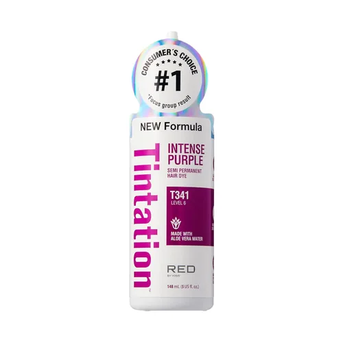 Vista 45 de Kiss Tintation Tratamiento de color semi-permanente para el cabello, 5.0 US fl oz (148 ml), negro