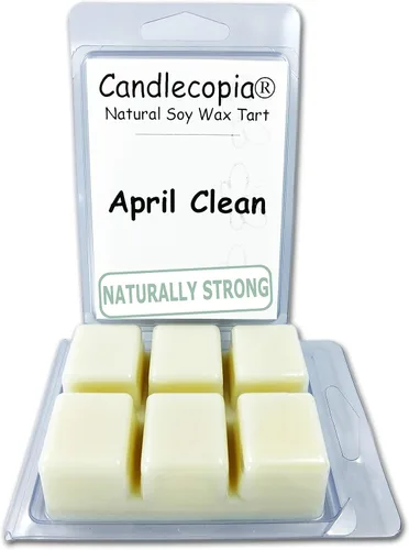 Vista 10 de Apple Maple Bourbon - Cera vegana vertida a mano fuertemente perfumada, 12 cubos de cera perfumada, 6.4 onzas en 2 paquetes de 6