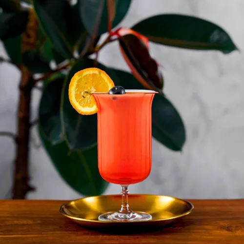 Vista 7 de LEMONSODA Rims Orient-Coupe - Copas de vino (loto, decoración, vino) (2 unidades)