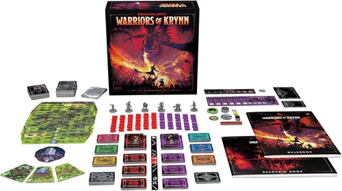 Vista 4 de Dungeons & Dragons Dragonlance Warriors of Krynn - Juego de mesa cooperativo para 3-5 jugadores