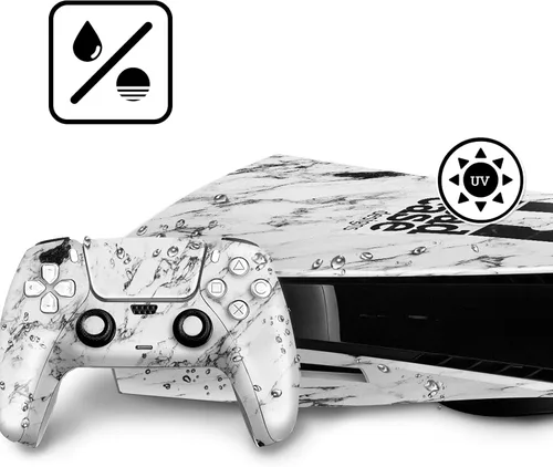 Vista 5 de Head Case Designs Officially Licensed Superman DC Comics Supergirl Logos and Comic Book Vinyl Faceplate Gaming Skin Decal Compatible with Sony