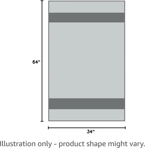 Vista 7 de Superior Toalla de playa de gran tamaño con textura de rayas, 100% algodón, 550 GSM, suave, afelpado y altamente absorbente (juego de 2)