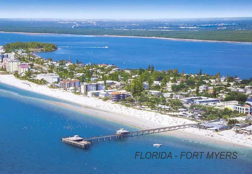 Vista 10 de Imanes para refrigerador de Florida USA United States (1 pieza, estilo: Delray Beach #FL116)