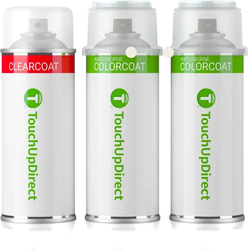 Vista 172 de TouchUpDirect 1J7 Atomic Silver Metallic Compatible con Lexus Exact Match - Aerosol de pintura de retoque - Kit esencial