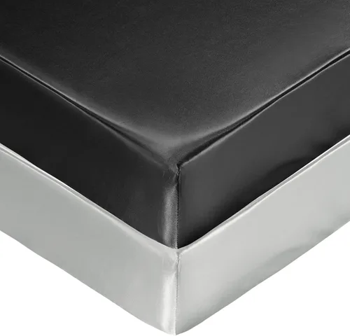 Vista 19 de SiinvdaBZX 2 piezas de sábanas de cuna satinadas para cabello de bebé, sábanas ajustadas de cuna sedosas y suaves para colchón de cuna de reloj