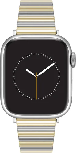 Vista 7 de Anne Klein Correa de acero inoxidable para Apple Watch, segura, ajustable, correa de repuesto para Apple Watch, se adapta a la mayoría de muñecas