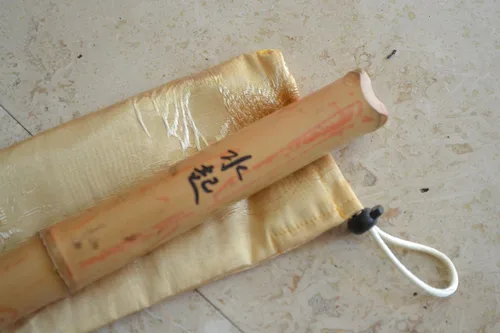 Vista 4 de 8 Agujero Shakuhachi Dongxiao Flauta de bambú G Key Zen Instrumento Natural shakuhachi estilo boquilla