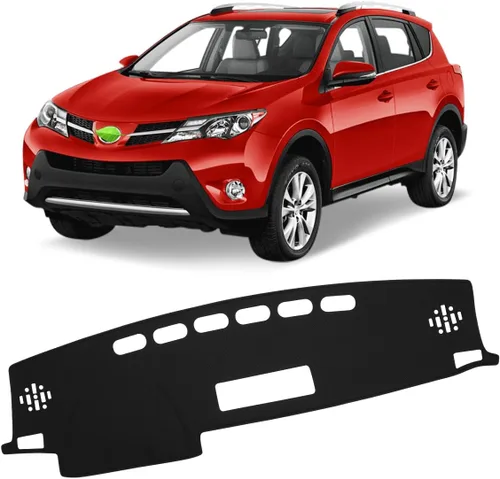 Vista 235 de FIILINES - Cubierta para tablero, accesorio para tablero de malla antideslizante, parasol sin reflejos y protector compatible con Toyota Tundra