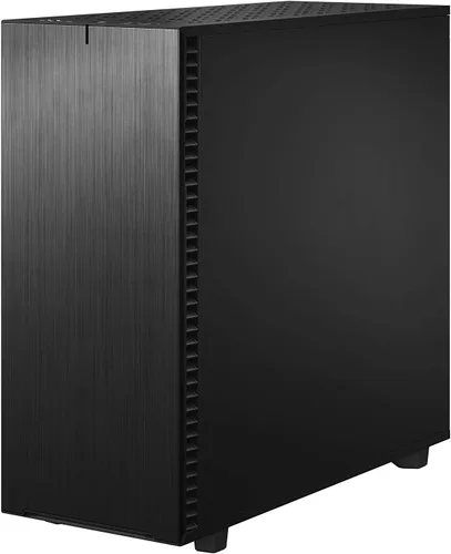 Vista 10 de Fractal Design Define 7 XL Negro de aluminio / acero cepillado sólido E-ATX Carcasa de computador de torre completa modular silenciosa
