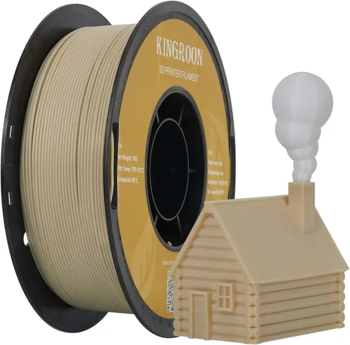 Vista 41 de Kingroon PLA - Filamento para impresora 3D, 10 carretes, precisión dimensional de +/- 0.02 mm, carrete de 10 kg (22 libras), 1.75 mm, 5 negro + 5