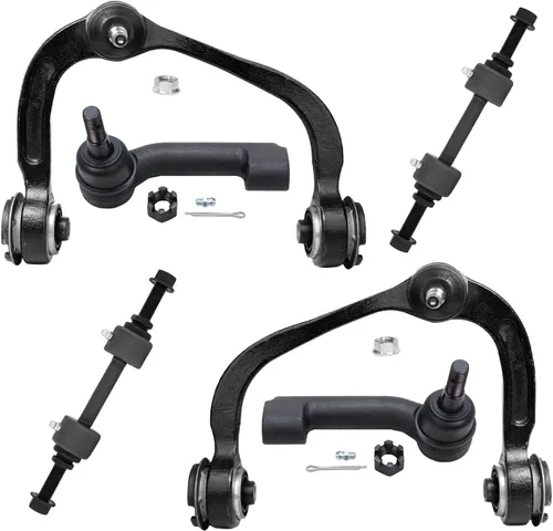 Vista 154 de Detroit Axle - Kit de extremo delantero RWD para Chrysler 300 Dodge Charge Challenger 2011-2019, 2 brazos de control inferiores traseros 2 rótulas