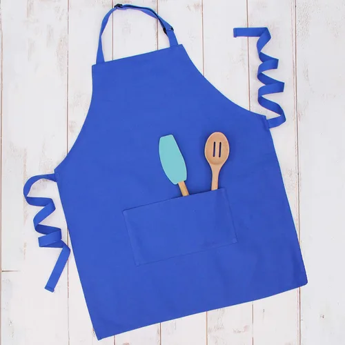 Vista 8 de Threadart - Paquete de 3 baberos ajustables de 100% lona de algodón con bolsillo doble, color negro, para cocinar, barbacoa, chef, manualidades, 26