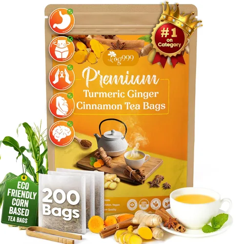 Vista 12 de TOG999, 60 bolsas de té de hoja de moringa premium, 100% natural y puro. Té de hierbas de moringa de hojas sueltas. Sin azúcar, sin cafeína, sin