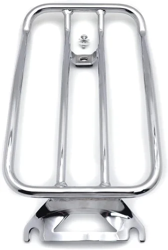 Vista 5 de LR13 - Portaequipajes cromado de 14 x 7 pulgadas compatible con H-D Touring FLH/T 97-15 1997-2015