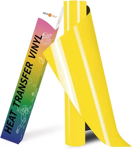 Vista 33 de HTVRONT - Rollo de vinilo termotransferible, 12 in x 8 ft, para diseños en camisetas, fácil de cortar y despegar, para planchar y máquinas Cricut