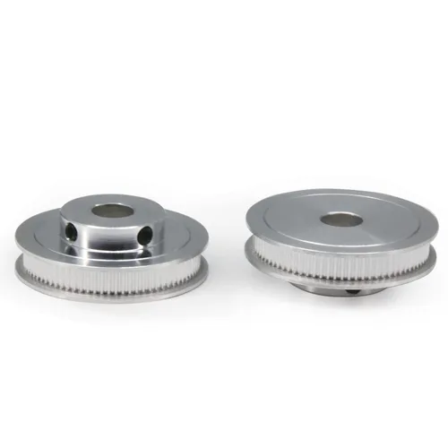 Vista 9 de 2GT Poleas de 30 dientes de 0.197 in de diámetro 30T Poleas de correa de distribución de aluminio para correa de 0.236 in de ancho, piezas