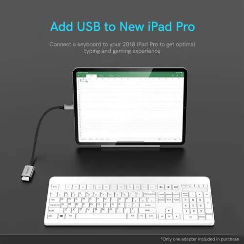 Vista 4 de Adaptador OTG USB-C 3.0 compatible con Samsung Galaxy S21 Ultra 5G 3.0 PD para uso rápido y multifunción de ratones, respaldo, teclado, microsdxc