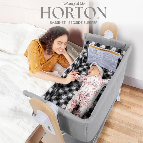 Vista 2 de Dream on Me Moisés Horton y cama de noche