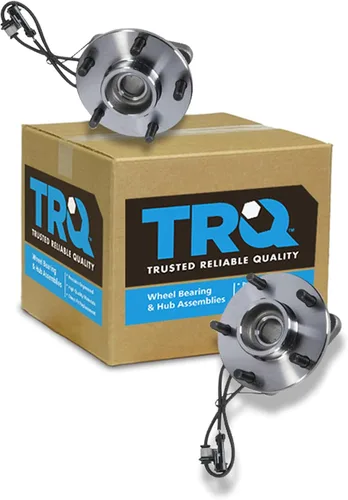 Vista 158 de TRQ Par de conjunto de cubo de cojinete de rueda delantera izquierda derecha, 2 piezas compatible con Lexus GX460 2003-2009 GX470 2003-2023 Toyota